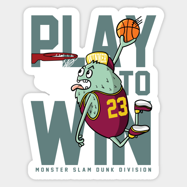 Play to win Sticker by D3monic